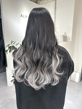 アルマバイロサ(ALMA by ROSA) シールエクステでグラデーション風/担当rui