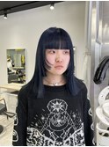 ネイビーカラー/ケアブリーチ【藤野はるひ】