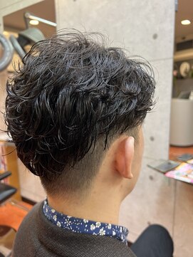 ヘアー テイク メンズカット＋パーマ