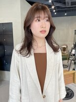 ヘアー アイス ルーチェ(HAIR ICI LUCE) ベージュカラー モカブラウン ブリーチなしカラー /林