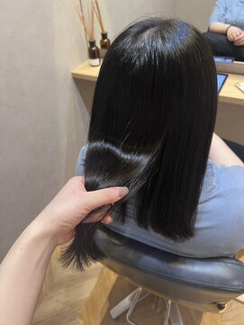 ネウィ 大分中央町店(newi) 【KOTOMI】@koto._.mi1　☆ストレート2ヶ月後の艶感☆