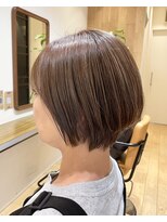 クラップス 横須賀中央店(CLAPS)&nbsp;ダブルカラーショートボブインナーカラーハイライトケアブリーチ