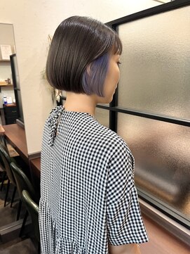 プチメゾントウキョウ(Petit Maison Tokyo) ブルーシルバー_インナーカラー