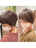 アッシュ 茗荷谷店(Ash) 白髪ぼかしハイライト