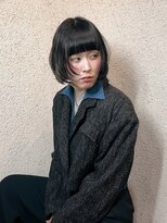 ジェクイン(dekujin) 黒髪エアリーボブ