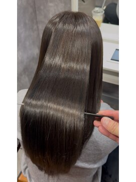 ナナシ(nanac) 髪質改善トリートメント×アッシュブラウン