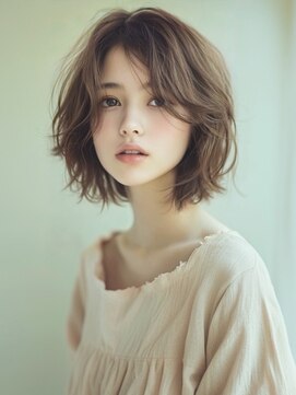 アルトリスト(Altruist Aging×HAIR&SPA) ☆イメチェンピンクベージュアンブレラカラー前髪クールショート