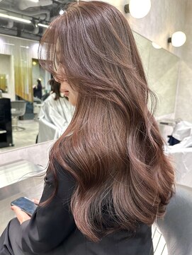 シティ(CITY) ロングレイヤー フェイスレイヤー レイヤーカット かきあげヘア