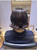 ボブパーマ/コテ巻き風パーマ/伸ばしかけパーマ