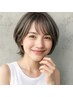 カット＋白髪ぼかしハイライト＋フルカラー＋トリートメント ￥18,562