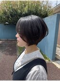 首元スッキリ梅雨でも広がらない美シルエットショート