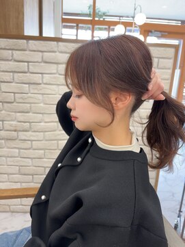 ウキ(uki) 韓国ヘア レイヤーカット 顔まわりカット 豊川