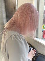 ハイトーンカラーミルクティーベージュピンクベージュ韓国30代