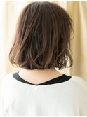 透けバングウェットヘア大人可愛い抜け感ボブY戸田公園20代30代