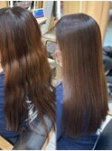 プレミアム髪質改善／ダメージレス縮毛矯正