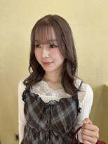 スニュウ(snuw)&nbsp;【snuw_ayano】ブリーチ/ミルクティーグレージュ