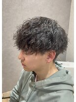 美容室 アクター 日進メンズツイストスパイラルパーマ波巻きパーマ