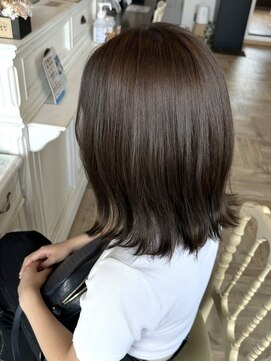 クレールボワス 引佐店(Clair,e bois) ロブ×ベージュカラー