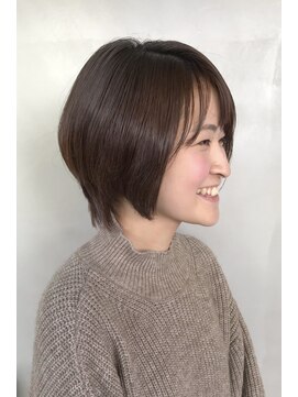 長めショートボブ