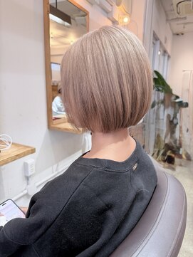 エイト オキナワ 沖縄新都心店(EIGHT okinawa) 【EIGHT沖縄】2ブリーチ×ミルクティーベージュ◎