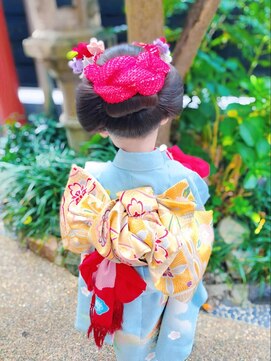 ディティール(DTEEL) 七五三◯新日本髪