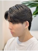 ニュアンスパーマセンターパートメンズパーマメンズサロン韓国