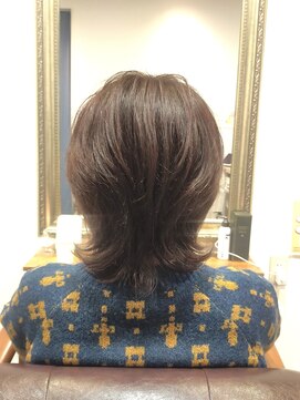 ヘアー グリーン(hair green) 30代40代50代/ウルフショート/大人ショート/ウルフレイヤー