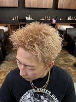 リッチ バイ ラピス(RICH by Lapis) スパイキーショート/ミルクティーベージュ