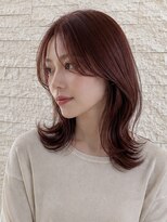 クレールバイケンジ(Claire by KENJE) 韓国風くびれボブ×暖色カラー