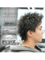メンズ サロン ドット トウキョウ 町田店(men's salon dot. tokyo) スパイキーショート×ピンパーマ