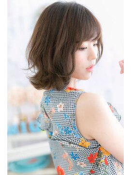 ヘアアンドビューティー ミック(Hair & Beauty miq) エアリーボブで美人顔♪ひし形シルエットa