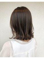 シェノン 梅田(CHAINON)&nbsp;Aラインボブ×マロンベージュ×ハイライトカラー