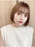 【20/30/40代にオススメ】ナチュラルショートボブ**