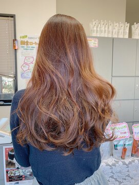 美容室 ケン(KEN) ≪30代≫髪質改善した。ピンクアッシュでMIX巻