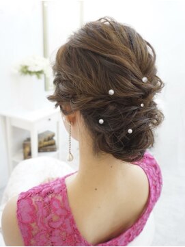 ヘアアンドメイクジップ恵比寿 (Hair&Make ZIP) ニュアンスアップスタイル ヘアセット