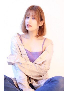 オーロ 宝塚店(ORO) メルティーカラーワンレンボブ