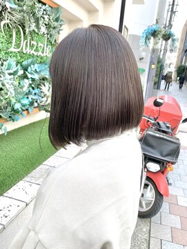 アフロートpd+ KOBE(AFLOATpd+) クセ毛の方オススメ!地毛風ストレート×グレージュ