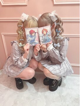 グルーヴ グルーヴ(groove groove) リボンたくさん盛りツインテール♪