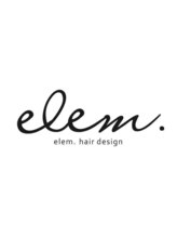 elem. hair design 心斎橋