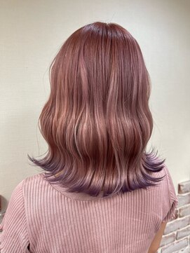 リエコー(RE'ECHO) ピンクポイントパープルカラー