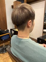 アイリーヘアデザイン(IRIE HAIR DESIGN) 【IRIE HAIR赤坂】ソフトツーブロック×ブリーチ×ダブルカラー
