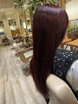 スプリング バイ ラシク(spring by Rasiku) ピンクカラー