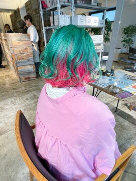 ザ オーダー(THE ORDER) スイカカラー/ケアブリーチ/ハイトーン/デザインカラー/ピンク