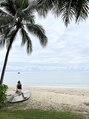 トータルビューティーオアシス(total baeuty OASIS)&nbsp;オーストラリアのケアンズに行った際の1枚。海風が最高！
