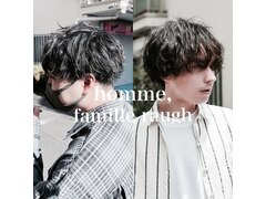 homme, famille raugh【オム・ファミーユ・ラグ】