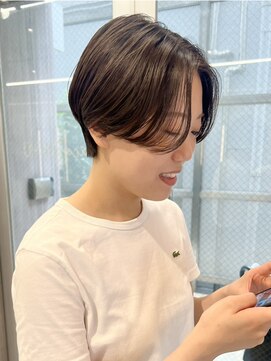 ニコ トウキョウ(nico TOKYO) 大人かわいいワイドバングショートボブ丸みショート