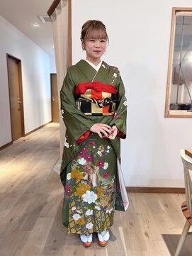 スイート ヘアデザイン(Suite HAIR DESIGN) 成人式 着付け 【stylist：Yumi】