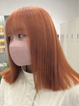 ゴウトゥデイシェアサロン 町田店(GO TODAY SHAiRE SALON) オレンジカラー【町田】