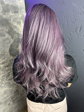 プライズ アイリス 池袋東口店(prize Iris) ダブルカラーブリーチラベンダー池袋