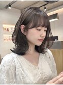 まろやかベージュ×ミディアムレイヤー
